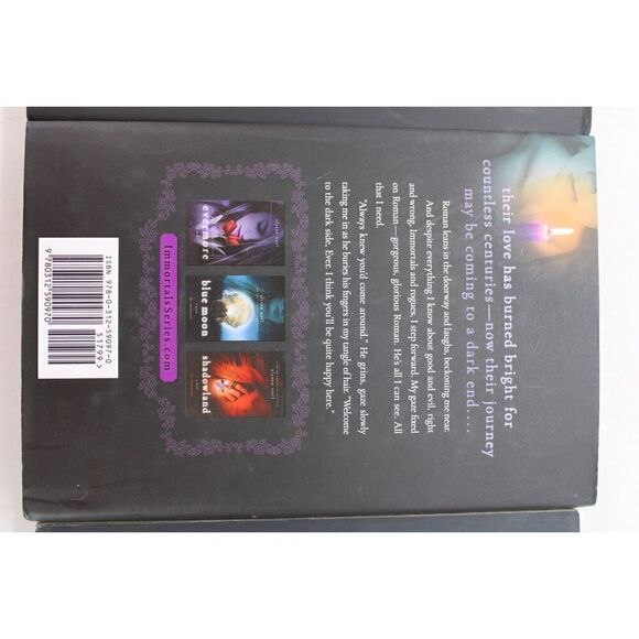 Alyson Noel The Immortals Dark Flame Blue Moon Everlasting Hb Lot - Picture 6 of 10